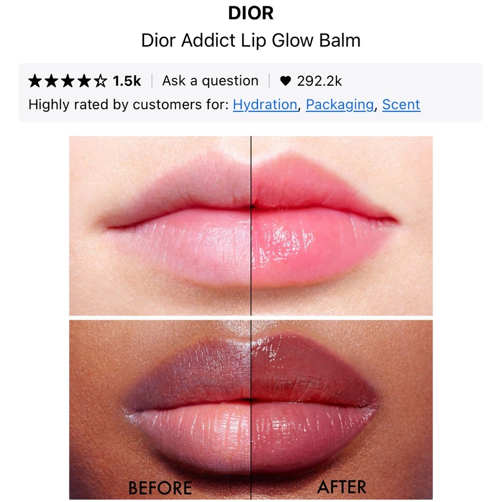 Dior Addict Lip Glow - Raspberry - Picture 6 of 7
